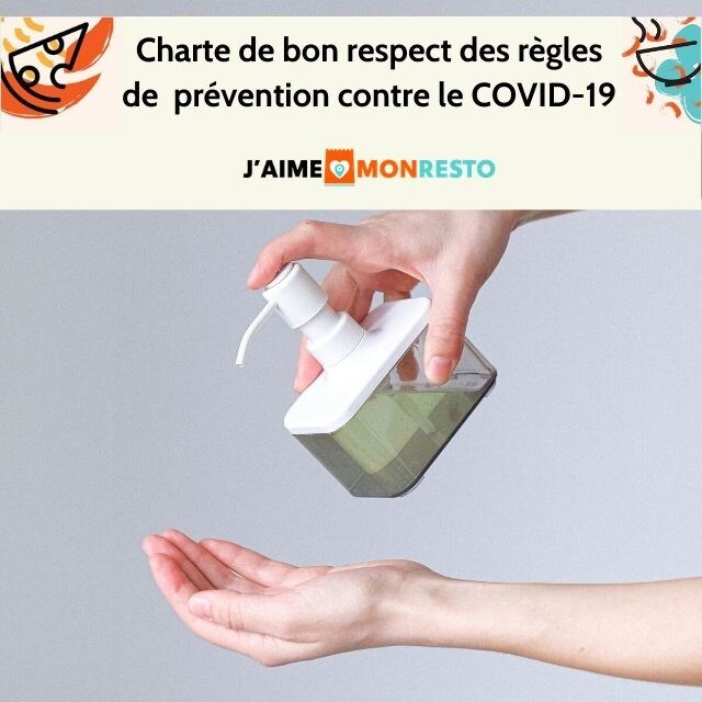 Accédez à la charte de bon respect des règles de prévention contre le Covid-19